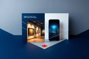 Art Curation for Digital Spaces: Gallery Meets Social Media