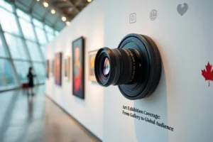 Art Exhibition Coverage: From Gallery to Global Audience